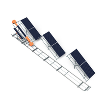 Transfer vehicle cleaning robot